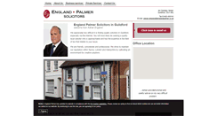 Desktop Screenshot of englandpalmer.co.uk